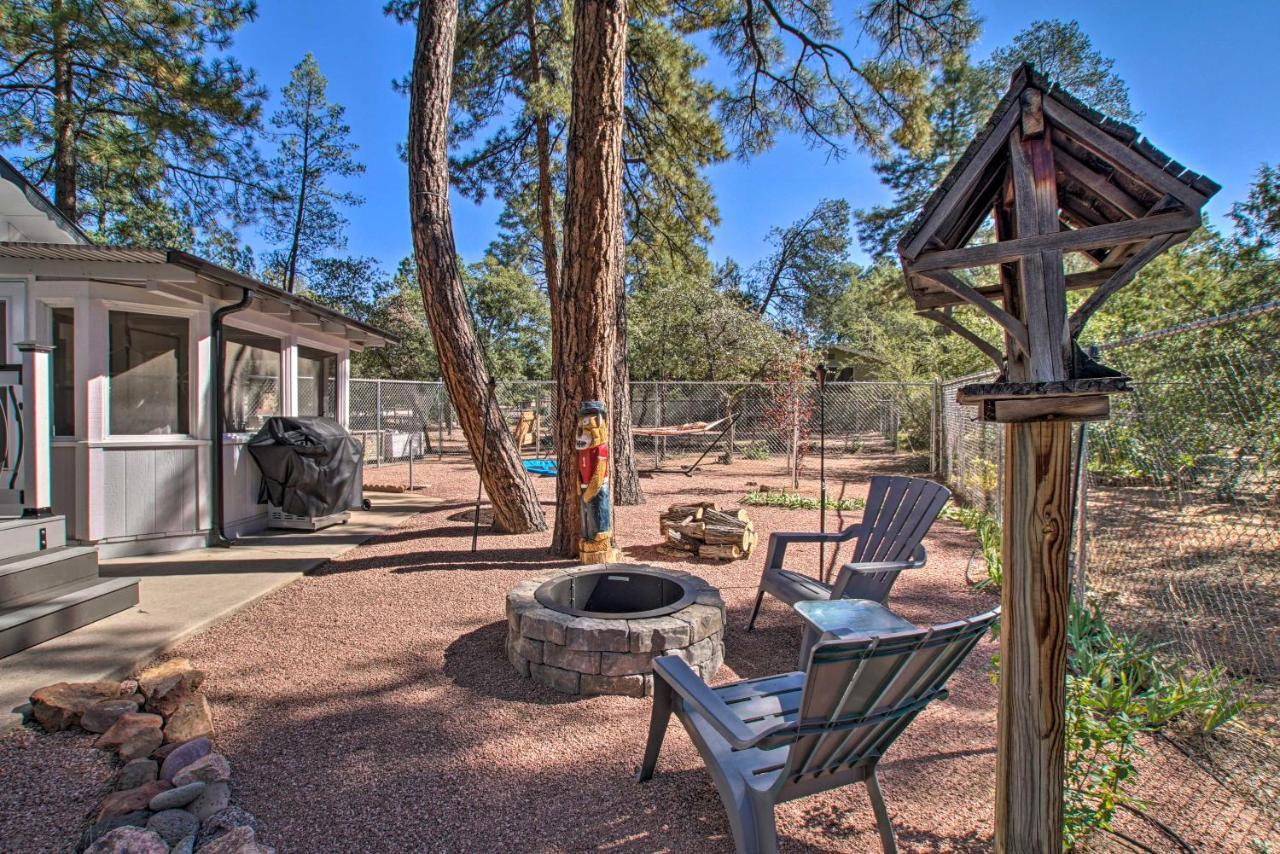 Peaceful Payson Home With Yard And Fire Pit! 외부 사진