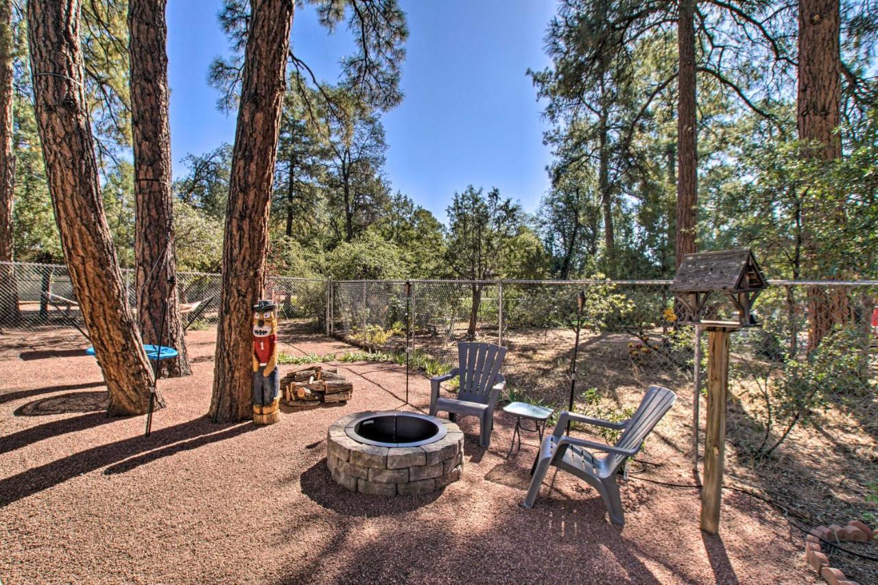 Peaceful Payson Home With Yard And Fire Pit! 외부 사진